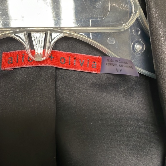 Alice and Olivia Leather Moto Jacket - Picture 3 of 13